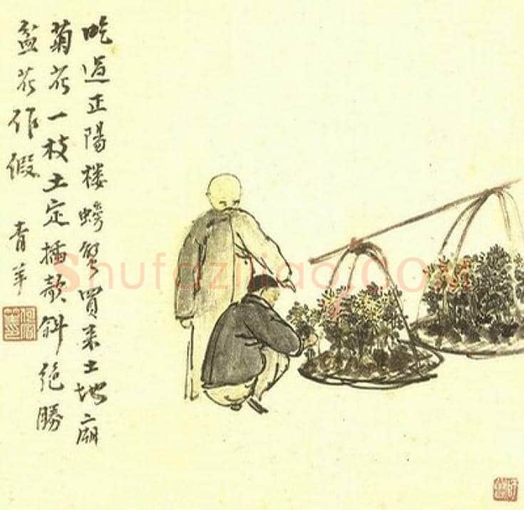陈师曾《北京风俗图》欣赏 | 书画百科