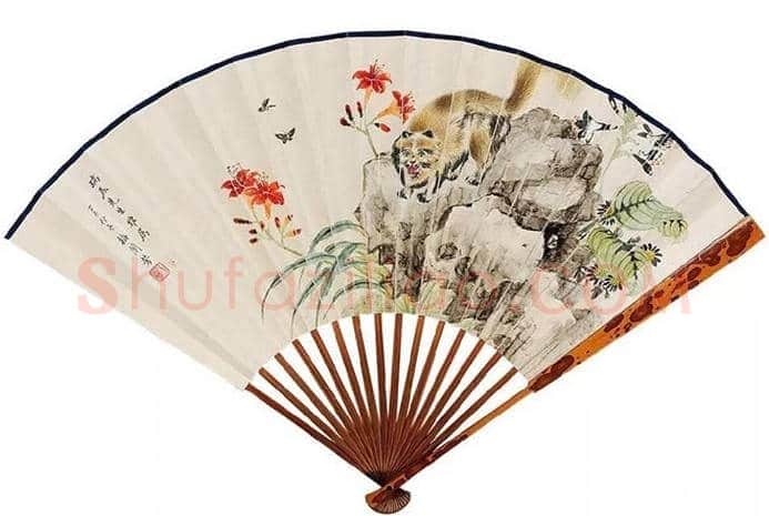 梅兰芳花鸟扇面欣赏,清丽秀雅! | 书画百科