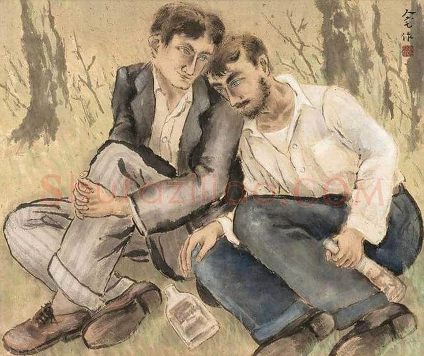 方人定人物画作品欣赏 | 书画科普