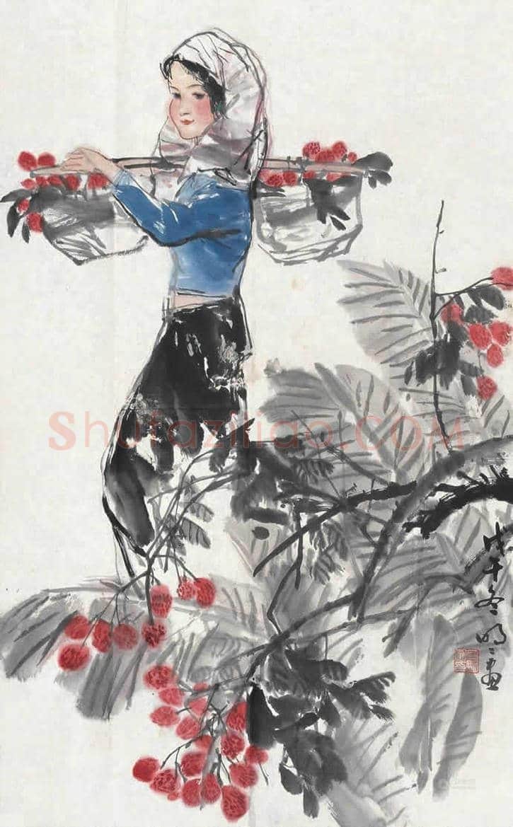王明明人物画之时装人物少女篇 | 书画百科