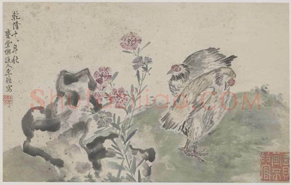 李鱓花鸟册页欣赏 | 书画讲解