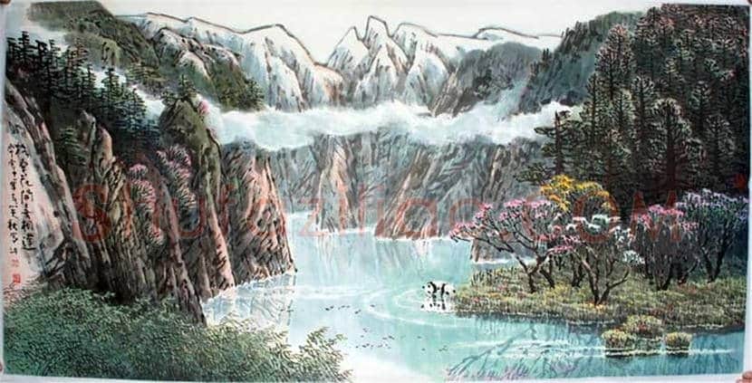 邱笑秋山水画作品欣赏 | 书画文摘