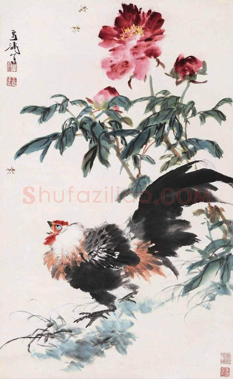 名家笔下的大吉图欣赏 | 书画资料