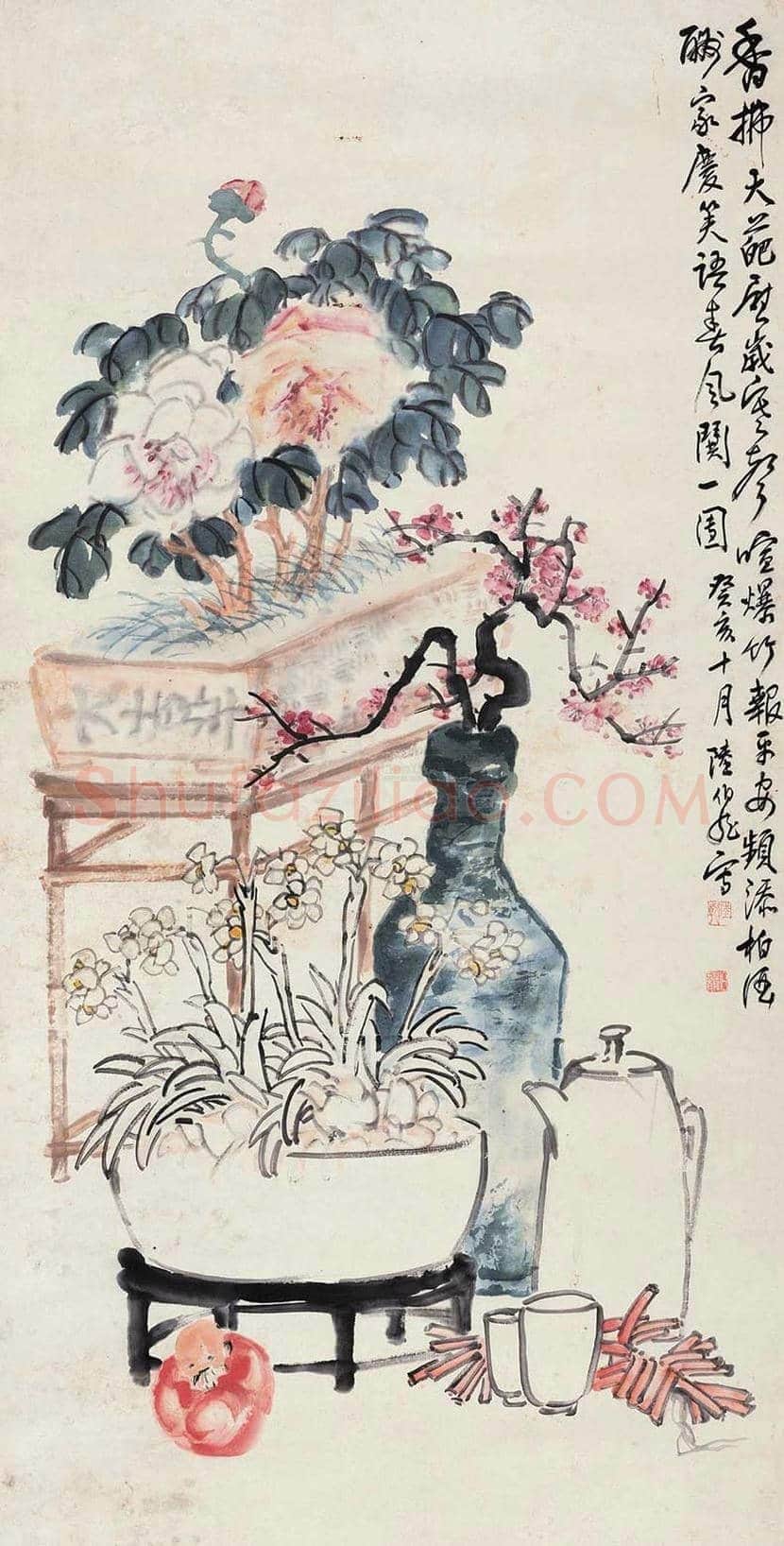 陆伯龙书画作品欣赏 | 书画资料