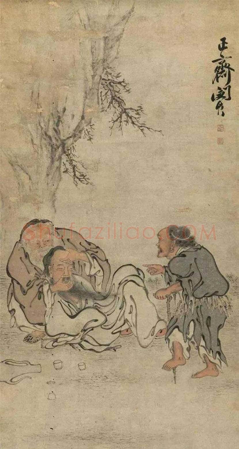 闵贞人物画欣赏 | 书画知识