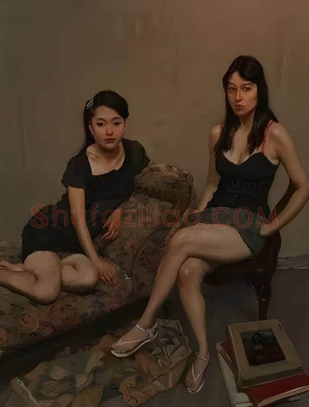 陈丹青作品:有一种优雅而朴素，睿智而率真的气质 | 书画百科