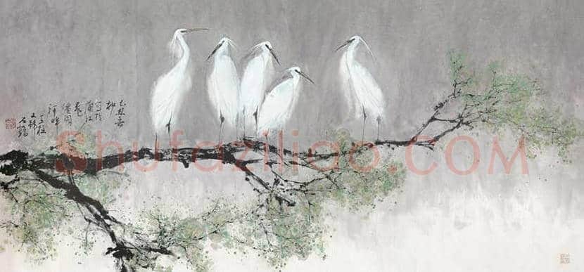 秦天柱花鸟画作品欣赏 | 书画学堂