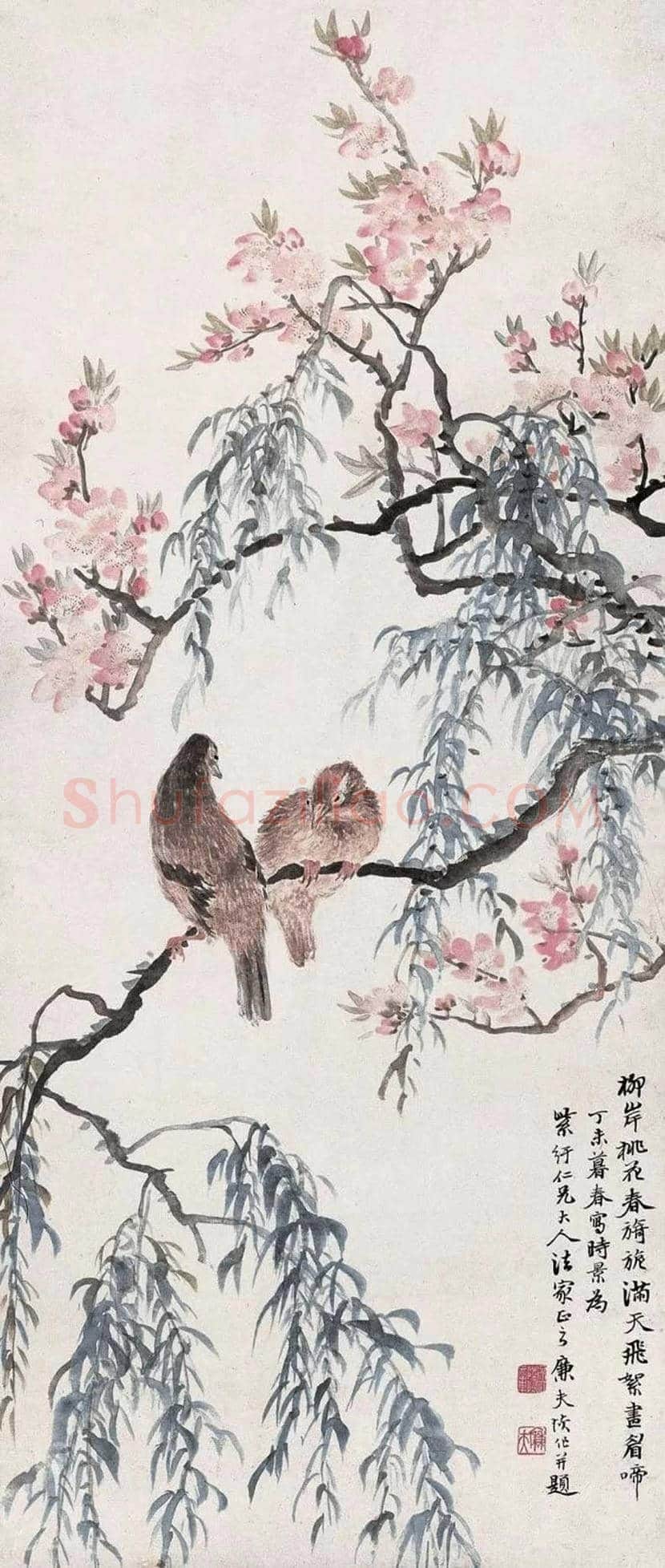 陆恢花鸟画作品欣赏 | 书画讲解
