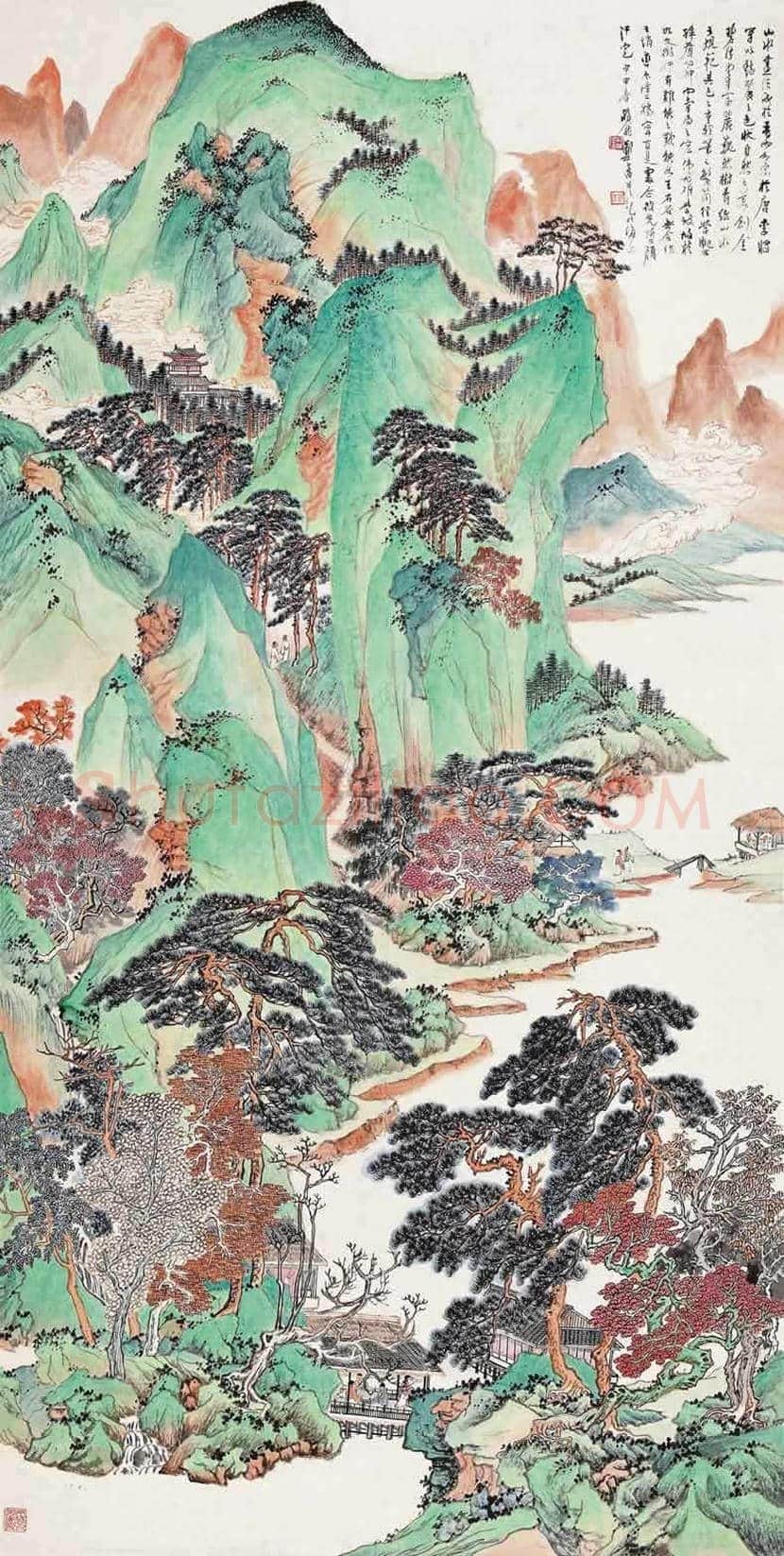 郑午昌字画价格,多少钱一平尺? | 书画百科