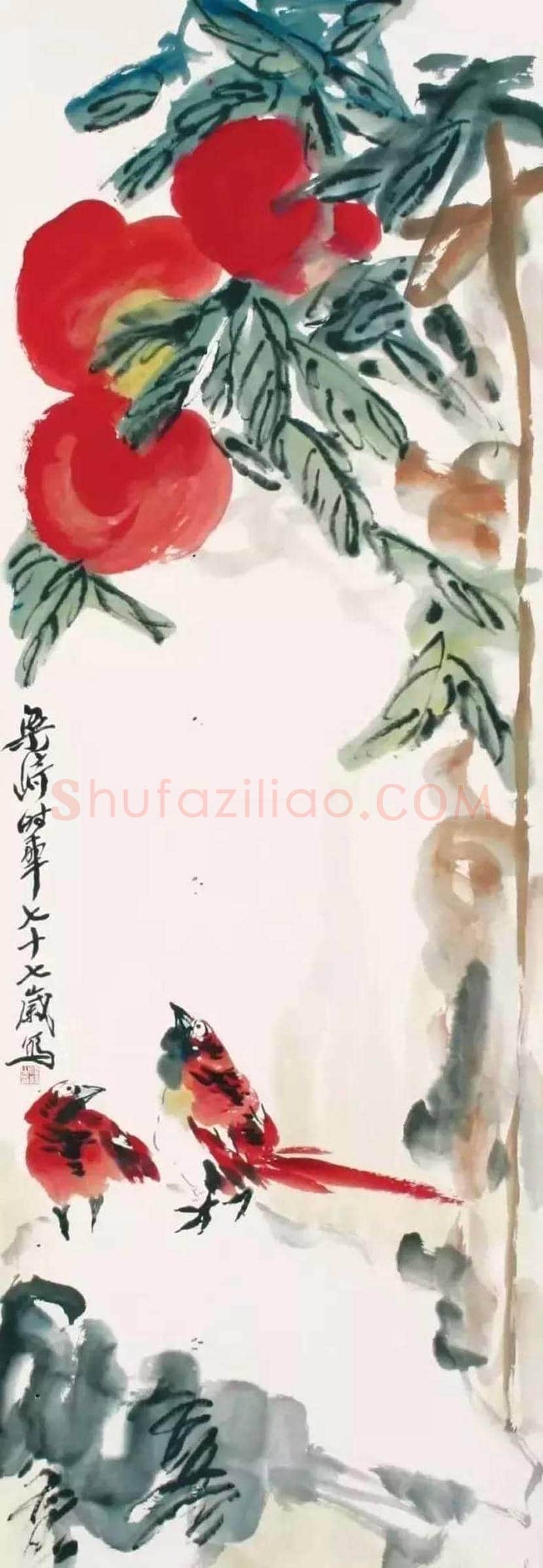 粱崎作品欣赏 | 书画讲解