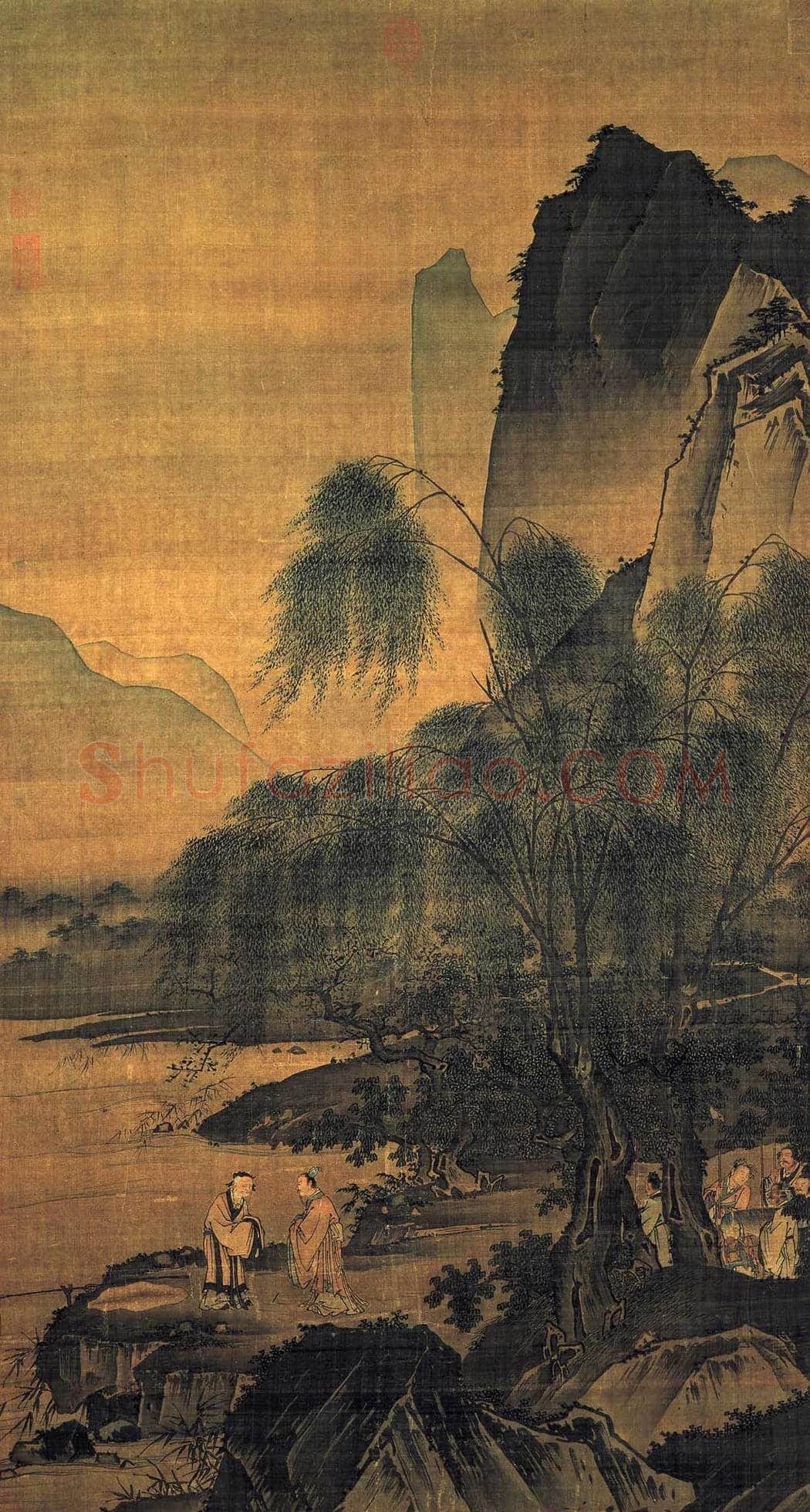 戴进作品高清大图欣赏 | 书画常识