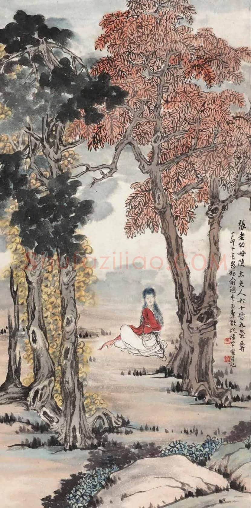 陈半丁人物画作品欣赏 | 书画百科