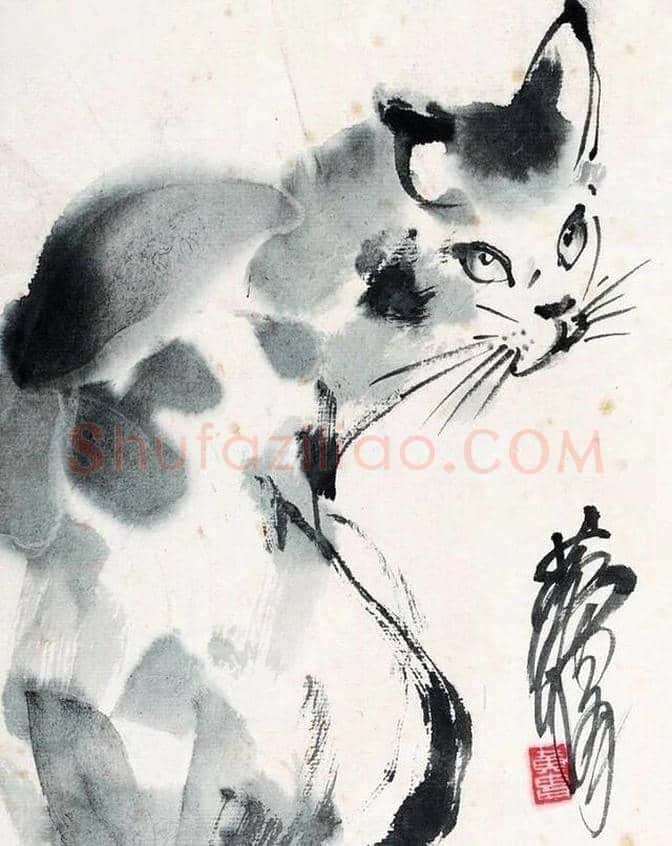 黄胄笔下的小动物,栩栩如生 | 书画常识