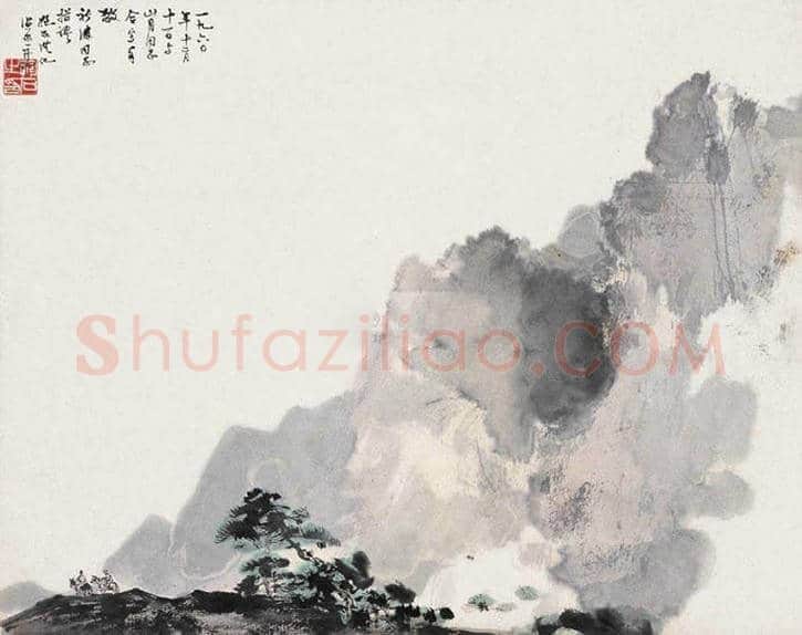 傅抱石关山月合作作品欣赏及拍卖 | 书画资料