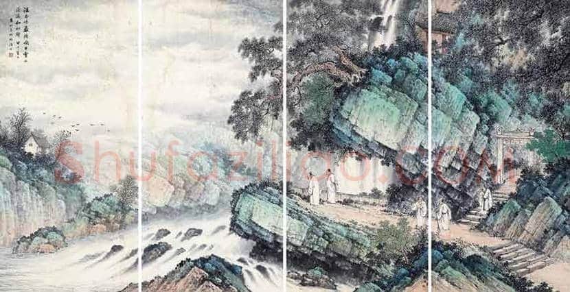 袁松年山水画作品欣赏 | 书画讲解