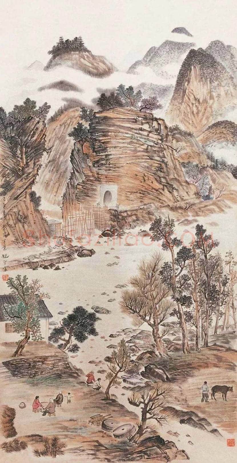 赵望云国画作品欣赏 | 书画常识