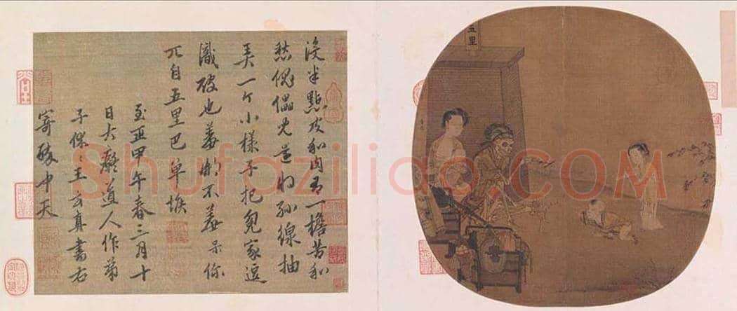 李嵩作品《骷髅幻戏图》欣赏 | 著名国画鉴赏