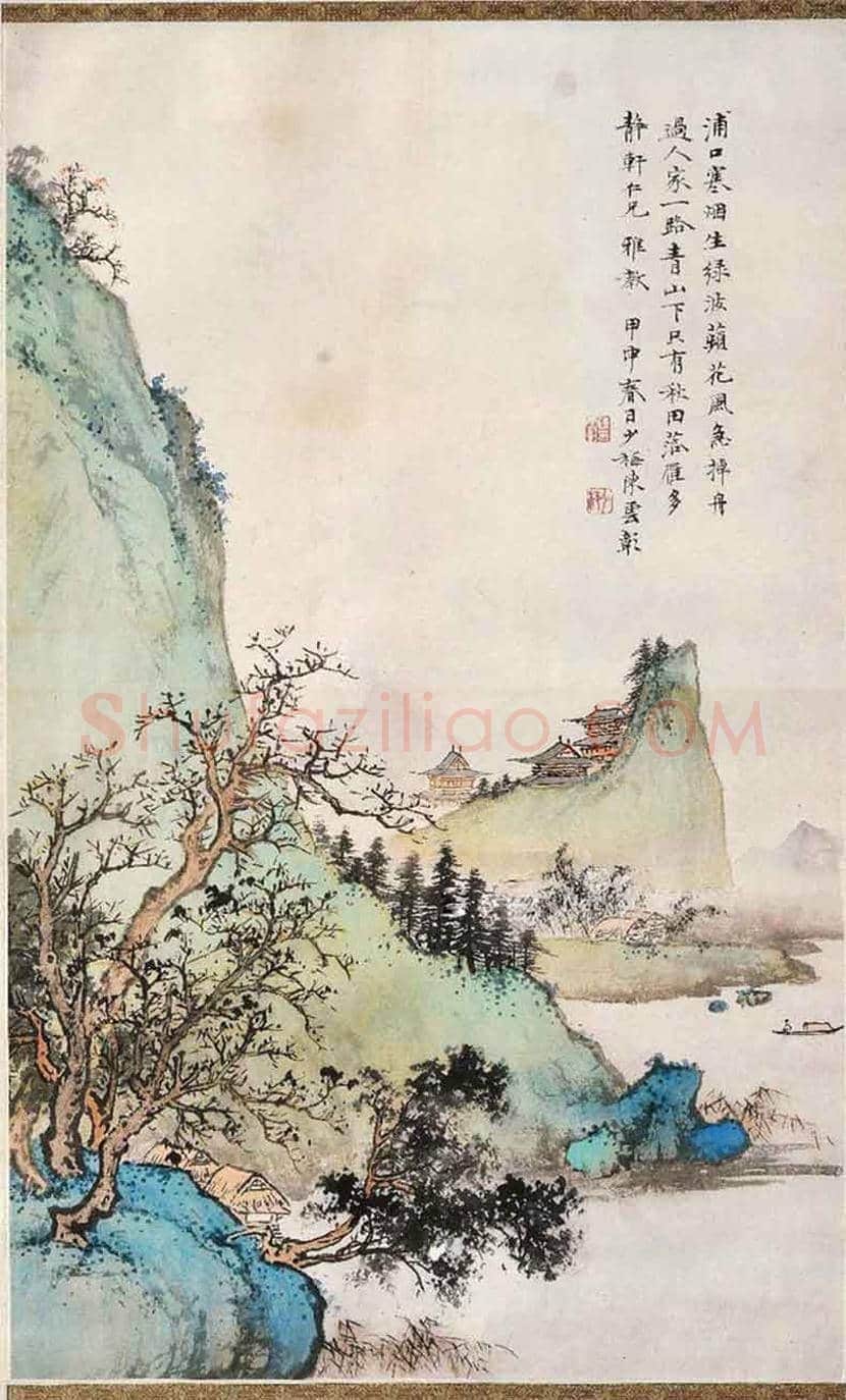 陈少梅字画最新拍卖行情，2018年多少钱一平尺？ | 书画讲解