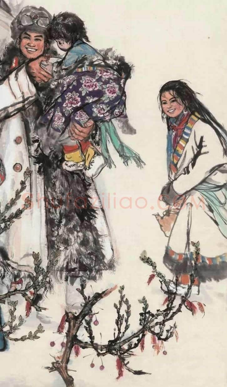 黄胄高清作品欣赏,喜欢书画者不可错过! | 书画常识
