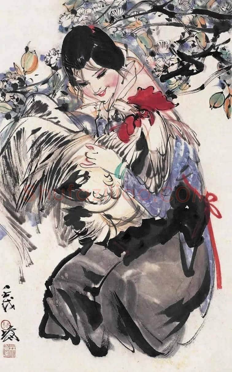 林墉精品水墨人物作品欣赏 | 书画讲解