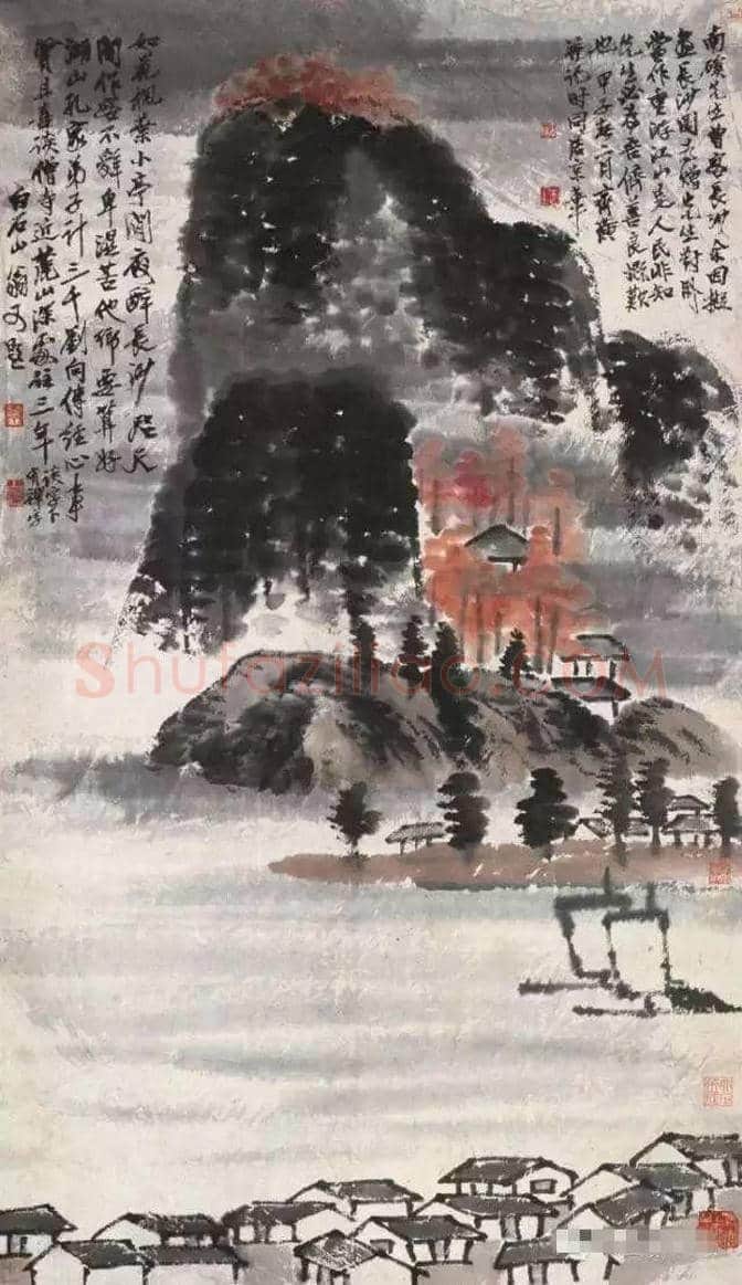 齐白石山水画:一笔一画皆真意 | 书画文摘