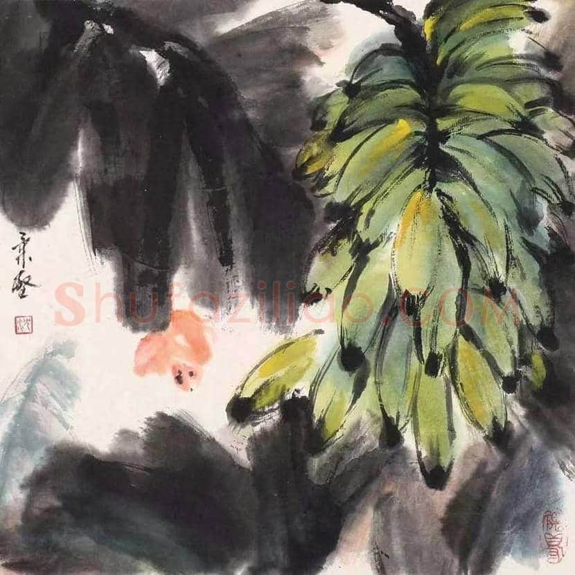 沈柔坚花鸟画作品欣赏 | 书画科普