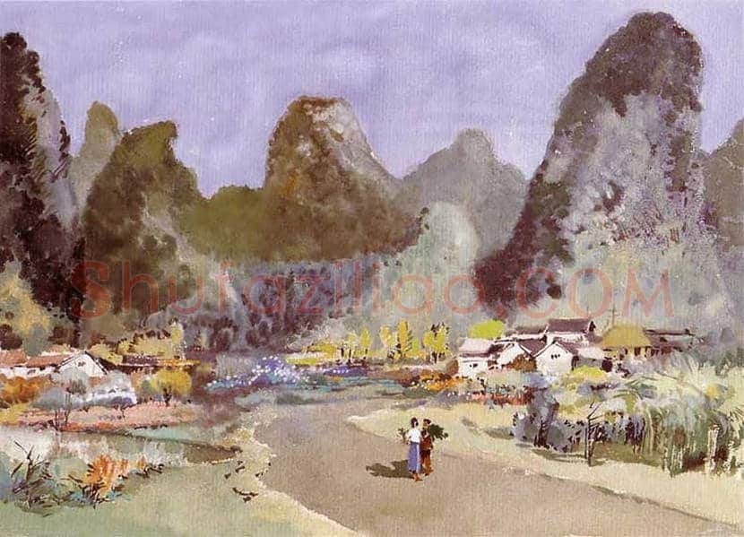 李剑晨水彩画作品欣赏 | 书画科普