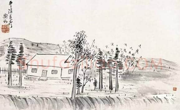 齐白石山水画《借山图卷》欣赏 | 书画文摘