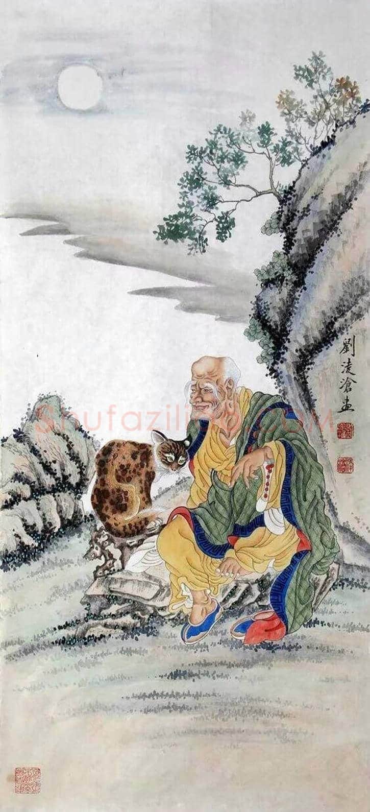 刘凌沧人物画作品欣赏 | 书画知识
