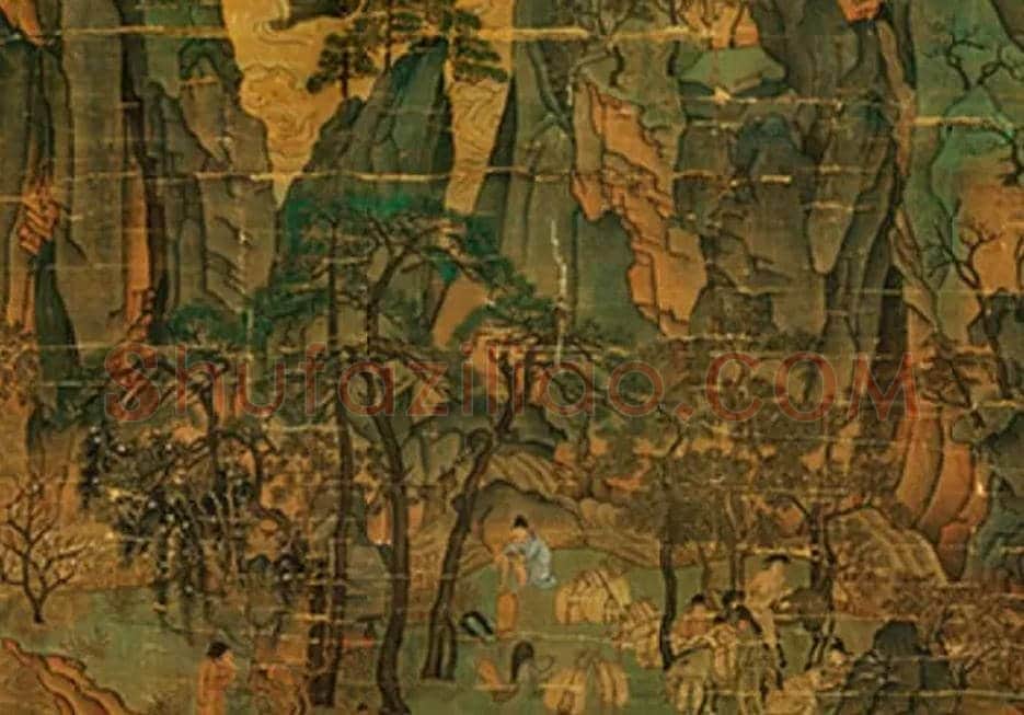 李昭道《明皇幸蜀图》欣赏 | 书画学堂
