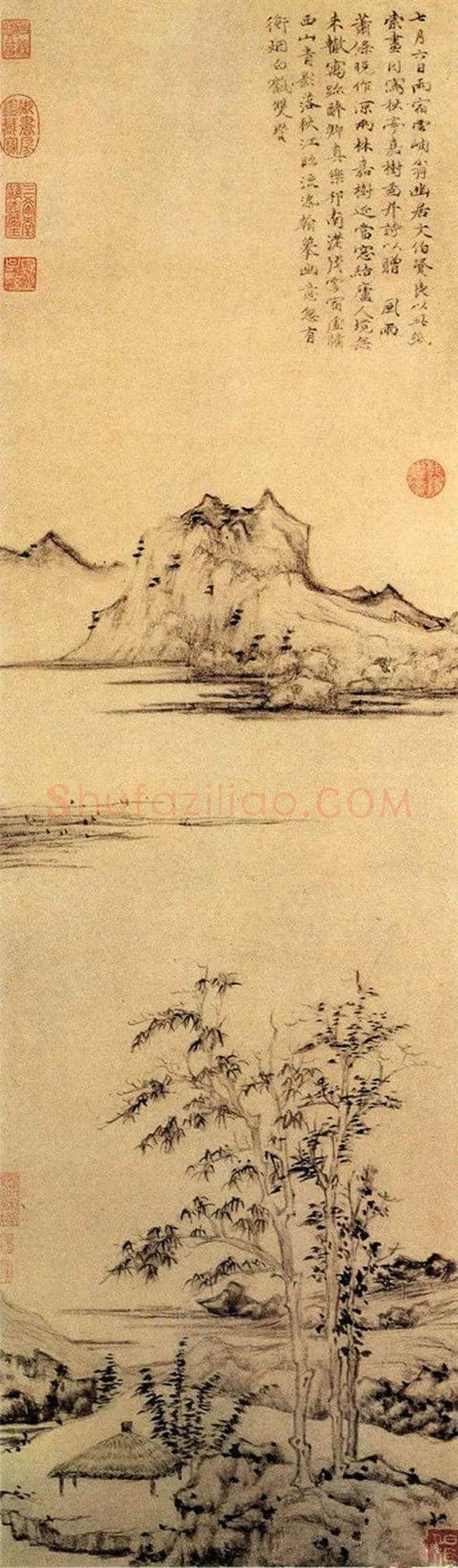 美到骨子里的极简主义中国画风！ | 书画学堂