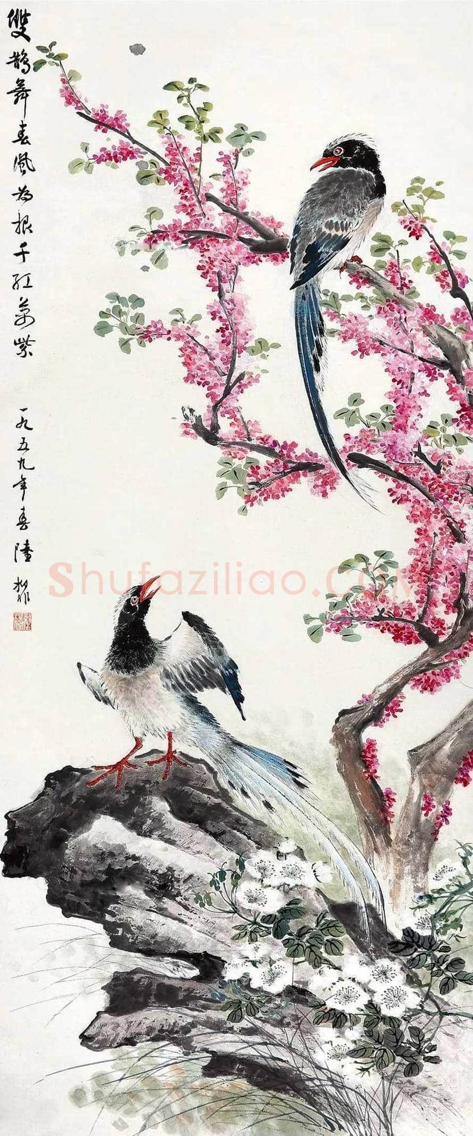 海上花鸟四大家笔下的作品，让人醉！ | 书画学堂