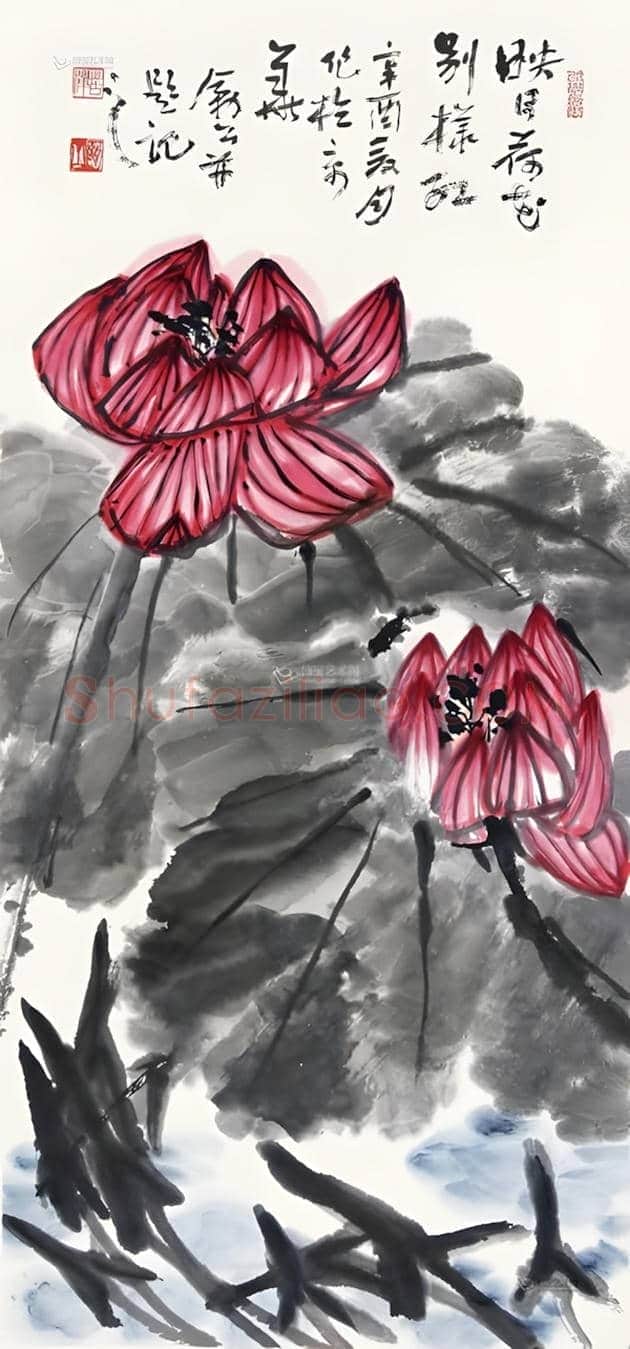 齐白石、张大千等近现代绘画大家代表作品 | 书画常识