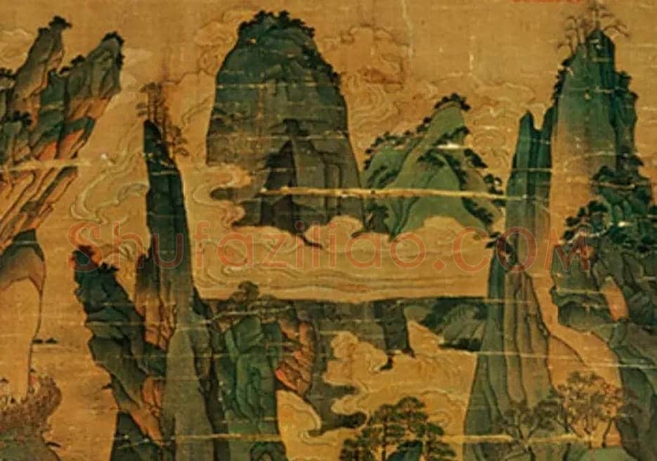 李昭道《明皇幸蜀图》欣赏 | 书画学堂