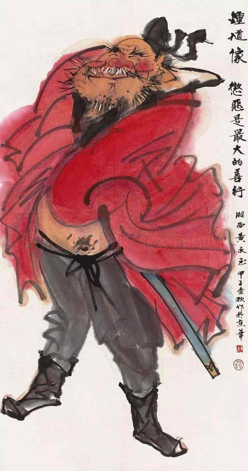 为什么端午要挂钟馗像？ | 书画资料