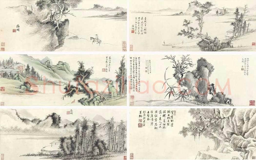 冯超然山水画拍卖价格及欣赏 | 书画学堂