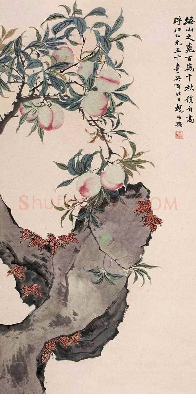 赵叔孺花鸟画欣赏 | 书画科普