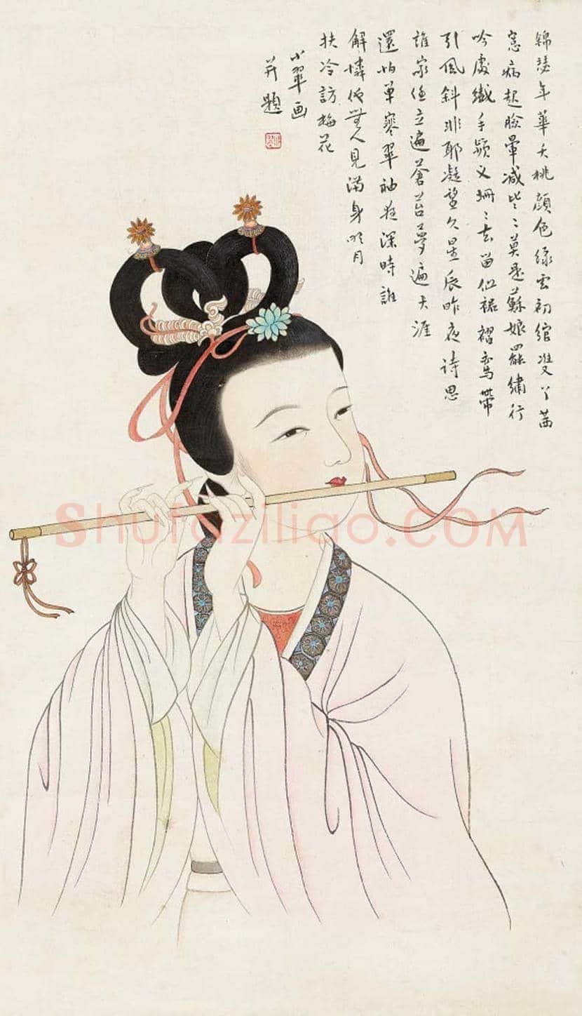 陈小翠人物作品欣赏 | 书画科普