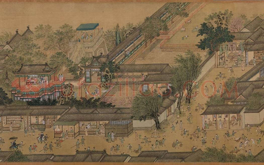 仇英《清明上河图》 欣赏 | 著名国画图片