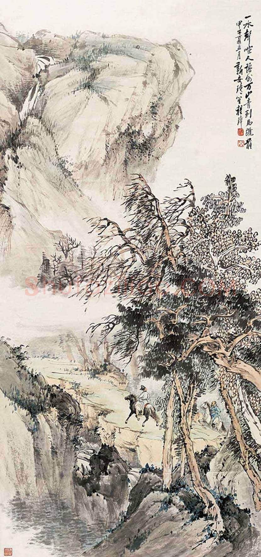 程璋作品欣赏 | 书画科普