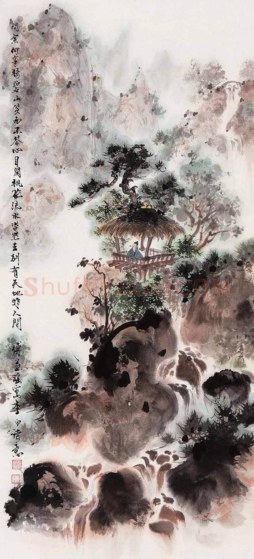 傅抱石之女傅益瑶作品欣赏及拍卖 | 书画资料