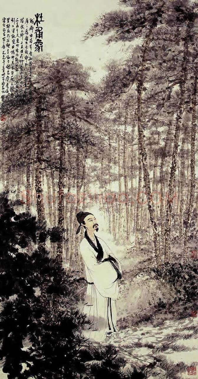 傅抱石人物画大全 | 书画学堂