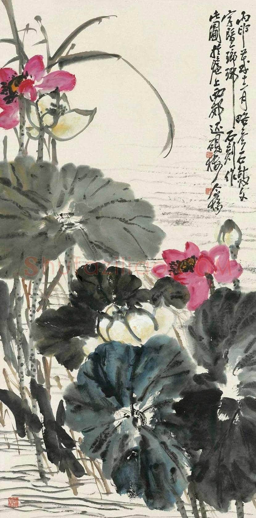 王个簃花鸟画作品欣赏 | 书画文摘