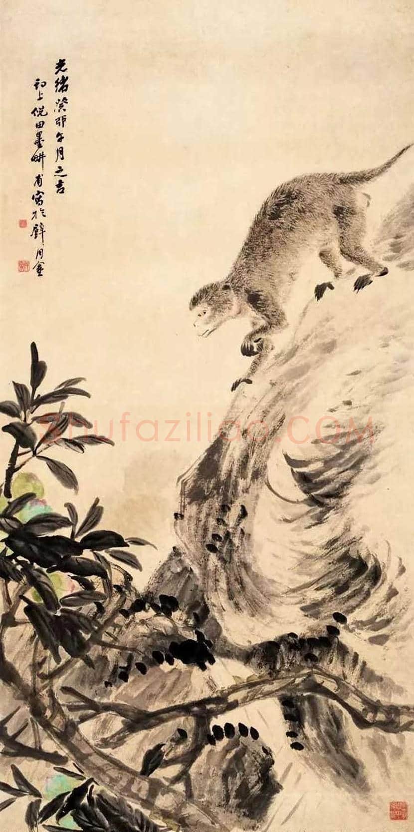 晚清画家｜倪田作品欣赏 | 书画学堂