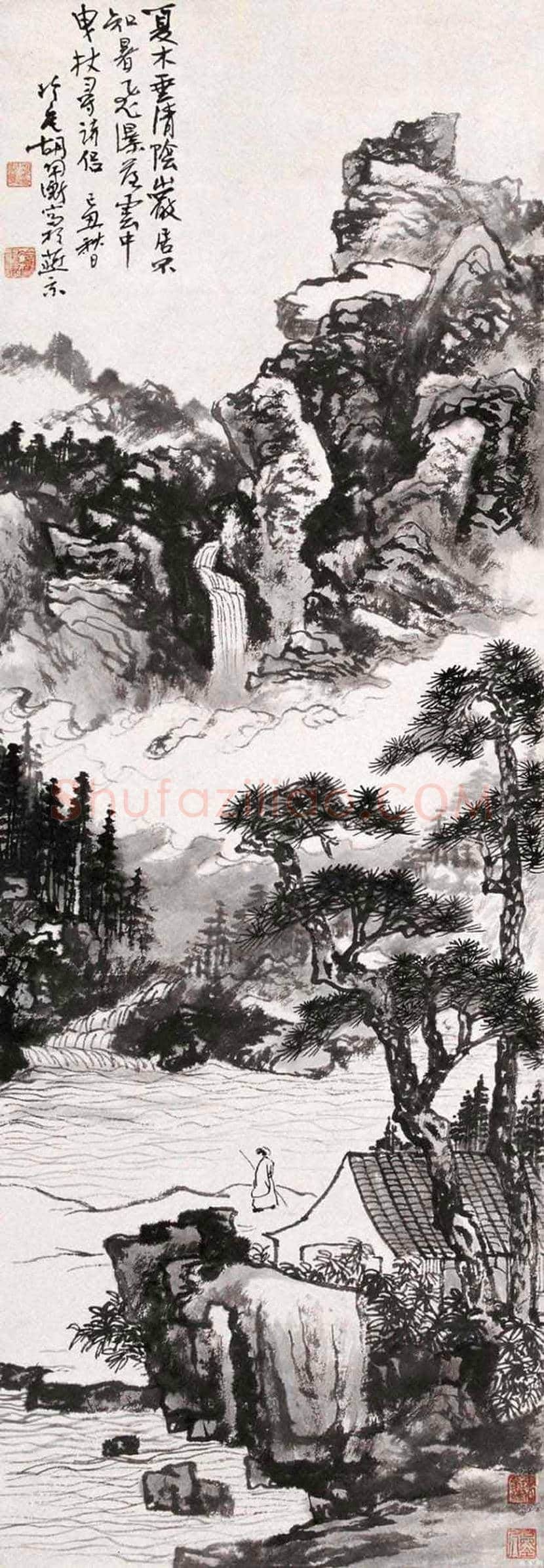 胡佩衡山水画作品欣赏 | 书画知识