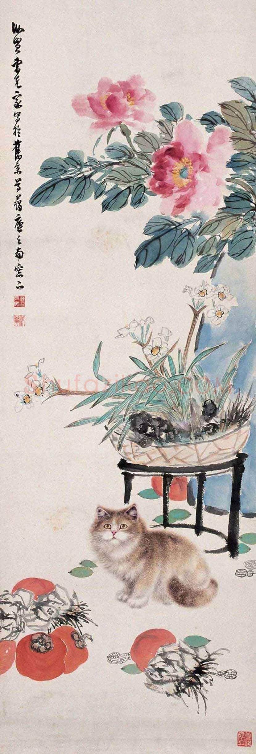 曹克家画猫作品欣赏 | 书画学堂