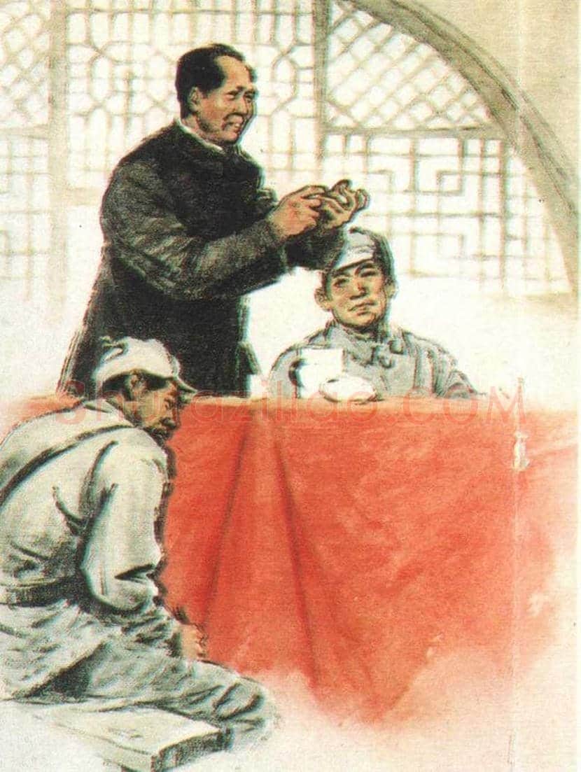 红色画家董辰生的插图作品欣赏 | 书画学堂