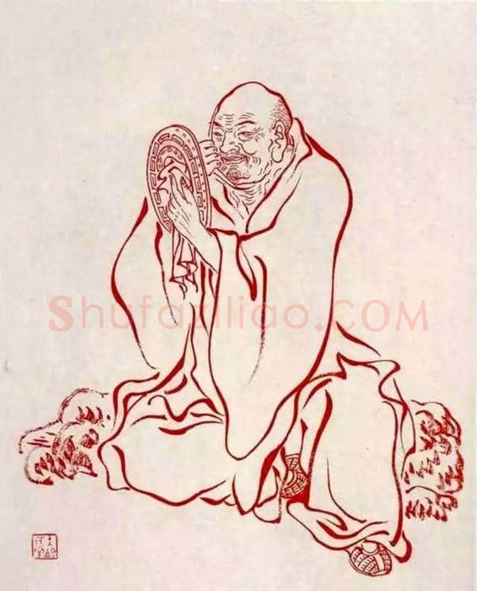 弘一法师罗汉图欣赏 | 书画科普