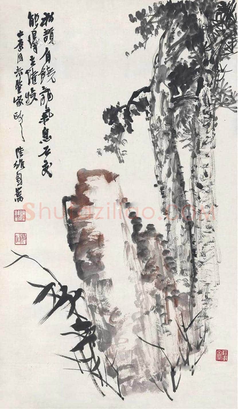 陆维钊国画作品欣赏 | 书画知识
