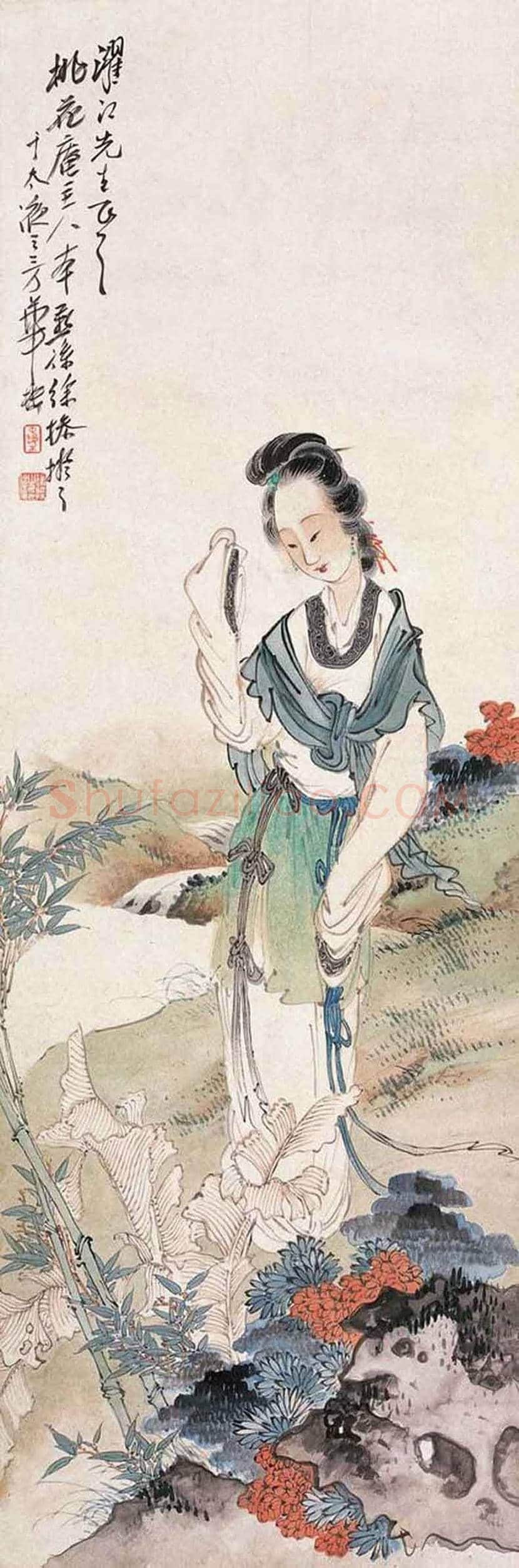 徐燕孙人物画作品欣赏 | 书画讲解